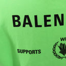 BALENCIAGA Hoody Cotton XS Green Auth 190509M-3