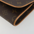LOUIS VUITTON Monogram Pochette Twin GM Shoulder Bag M51852 LV Auth 190510-9