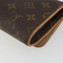 LOUIS VUITTON Monogram Pochette Twin GM Shoulder Bag M51852 LV Auth 190510-15
