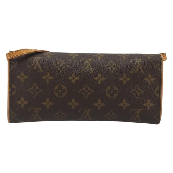 LOUIS VUITTON Monogram Pochette Twin GM Shoulder Bag M51852 LV Auth 190510