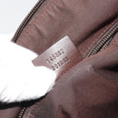 GUCCI GG Canvas Shoulder Bag Beige Silver 145857 Auth 190511A-12