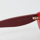 BOTTEGA VENETA Sunglasses plastic Red Auth 190515M-10