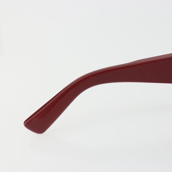 BOTTEGA VENETA Sunglasses plastic Red Auth 190515M