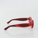 BOTTEGA VENETA Sunglasses plastic Red Auth 190515M-5