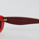 BOTTEGA VENETA Sunglasses plastic Red Auth 190515M-8