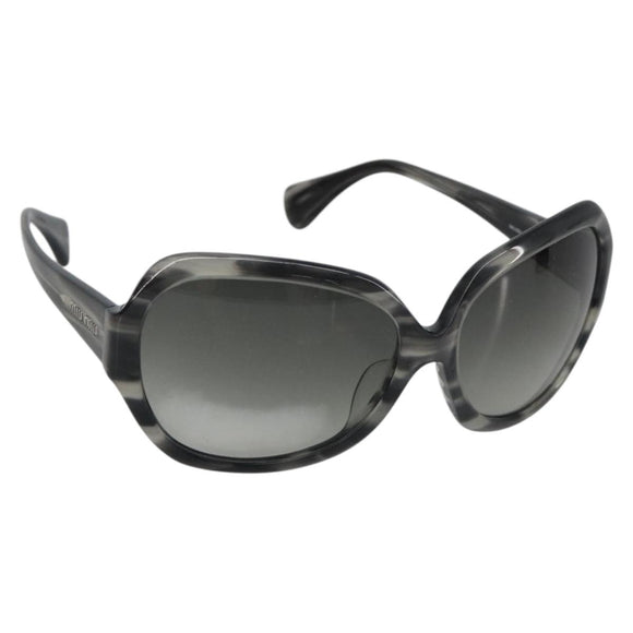 Miu Miu Sunglasses plastic Gray Auth 190516M