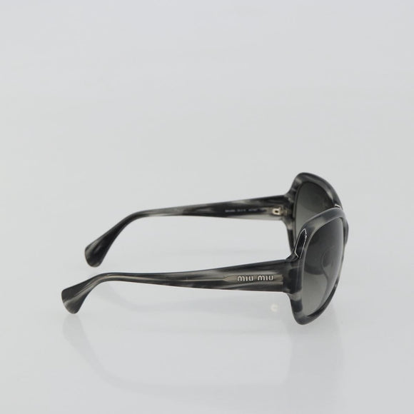 Miu Miu Sunglasses plastic Gray Auth 190516M