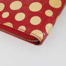 LOUIS VUITTON Monogram Vernis Zippy Wallet Long Rouge M91572 LV Auth 190517-16