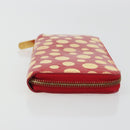 LOUIS VUITTON Monogram Vernis Zippy Wallet Long Rouge M91572 LV Auth 190517-3
