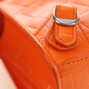 BALENCIAGA Classic City Mini Hand Bag Leather 2way Orange 638524 Auth 190519SM-9