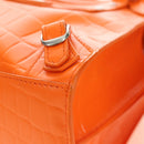 BALENCIAGA Classic City Mini Hand Bag Leather 2way Orange 638524 Auth 190519SM-13