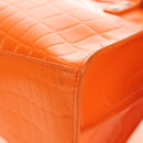 BALENCIAGA Classic City Mini Hand Bag Leather 2way Orange 638524 Auth 190519SM-18