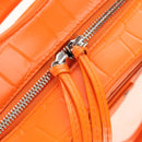 BALENCIAGA Classic City Mini Hand Bag Leather 2way Orange 638524 Auth 190519SM-20