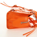 BALENCIAGA Classic City Mini Hand Bag Leather 2way Orange 638524 Auth 190519SM-5