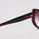 CHANEL Sunglasses Plastic Red CC Auth 190521-11