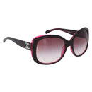 CHANEL Sunglasses Plastic Red CC Auth 190521-1