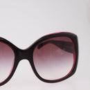 CHANEL Sunglasses Plastic Red CC Auth 190521-5
