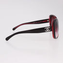 CHANEL Sunglasses Plastic Red CC Auth 190521-6