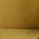 HERMES Coin Purse Taurillon Clemence Leather Yellow Auth 190522M-11