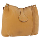 HERMES Rodeo Shoulder Bag Taurillon Leather Beige Gold Auth 190526-1