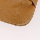 HERMES Rodeo Shoulder Bag Taurillon Leather Beige Gold Auth 190526-15