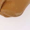 HERMES Rodeo Shoulder Bag Taurillon Leather Beige Gold Auth 190526-16