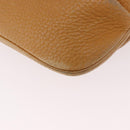 HERMES Rodeo Shoulder Bag Taurillon Leather Beige Gold Auth 190526-17