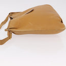 HERMES Rodeo Shoulder Bag Taurillon Leather Beige Gold Auth 190526-4