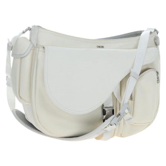Christian Dior Saddle Messenger Bag Nylon Sacai Collaboration Auth 190527M