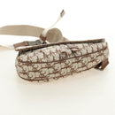 Christian Dior Trotter Canvas Saddle Bag Cactus Jack Beige Auth 190528M-12