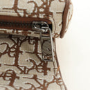 Christian Dior Trotter Canvas Saddle Bag Cactus Jack Beige Auth 190528M-18