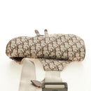 Christian Dior Trotter Canvas Saddle Bag Cactus Jack Beige Auth 190528M-6