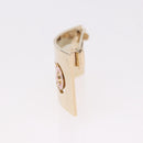 CHANEL COCO Valletta Hair Clip Metal Gold Tone CC Auth 190529M-4
