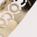 CHANEL COCO Valletta Hair Clip Metal Gold Tone CC Auth 190529M-9