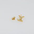 LOUIS VUITTON Pierce LV Iconic Rose valerine M01721 LV Auth 190530M-4