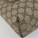 GUCCI GG Supreme Web Sherry Line Tote Bag PVC Beige Gold 39 002 4487 Auth 190532-9