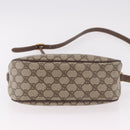 GUCCI GG Supreme Web Sherry Line Bag PVC Beige Gold 89 02 077 Auth 190534-10