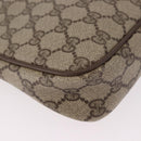 GUCCI GG Supreme Shoulder Bag PVC Beige Gold 56 02 068 Auth 190535-14