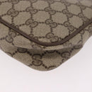 GUCCI GG Supreme Shoulder Bag PVC Beige Gold 56 02 068 Auth 190535-15