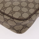 GUCCI GG Supreme Shoulder Bag PVC Beige Gold 56 02 068 Auth 190535-17