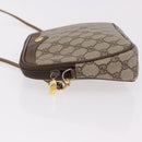 GUCCI GG Supreme Shoulder Bag PVC Beige Gold 56 02 068 Auth 190535-4
