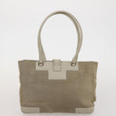 GUCCI GG Canvas GG Supreme Tote Bag PVC 2 Set Beige Auth 190536-11