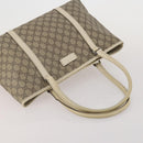 GUCCI GG Canvas GG Supreme Tote Bag PVC 2 Set Beige Auth 190536-5