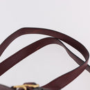 CARTIER Must Line Backpack Bordeaux Gold Auth 190550-15