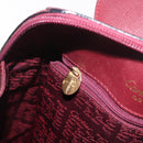 CARTIER Must Line Backpack Bordeaux Gold Auth 190550-24