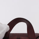 CARTIER Must Line Backpack Bordeaux Gold Auth 190550-14