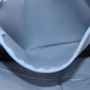 BURBERRY Nova Check Tote Bag Canvas Light Blue Beige Auth 190551-23