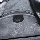 GUCCI Bamboo Hand Bag Leather 2way Black Gold 001 1705 Auth 190553-18