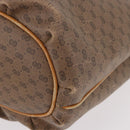 GUCCI Micro GG Schoudertas PVC Beige Authentiek 190555-14