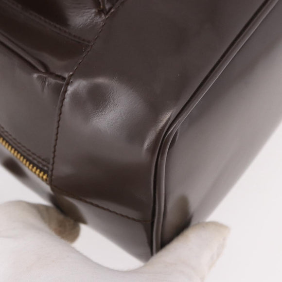 GUCCI Body Bag PVC Brown Gold 003 2113 Auth 190556